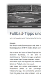Mobile Screenshot of fussball-tipp.info